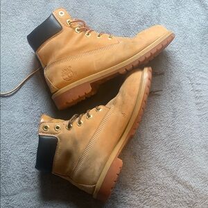 Timberland Tan Leather Boots